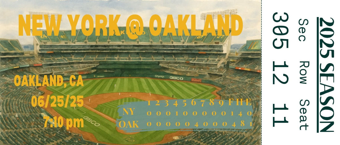 Oakland Coliseum – Nostalgia and Grit in the Bay