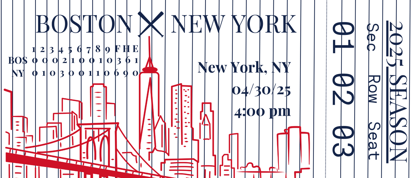 NY(Y) Skyline FanStub