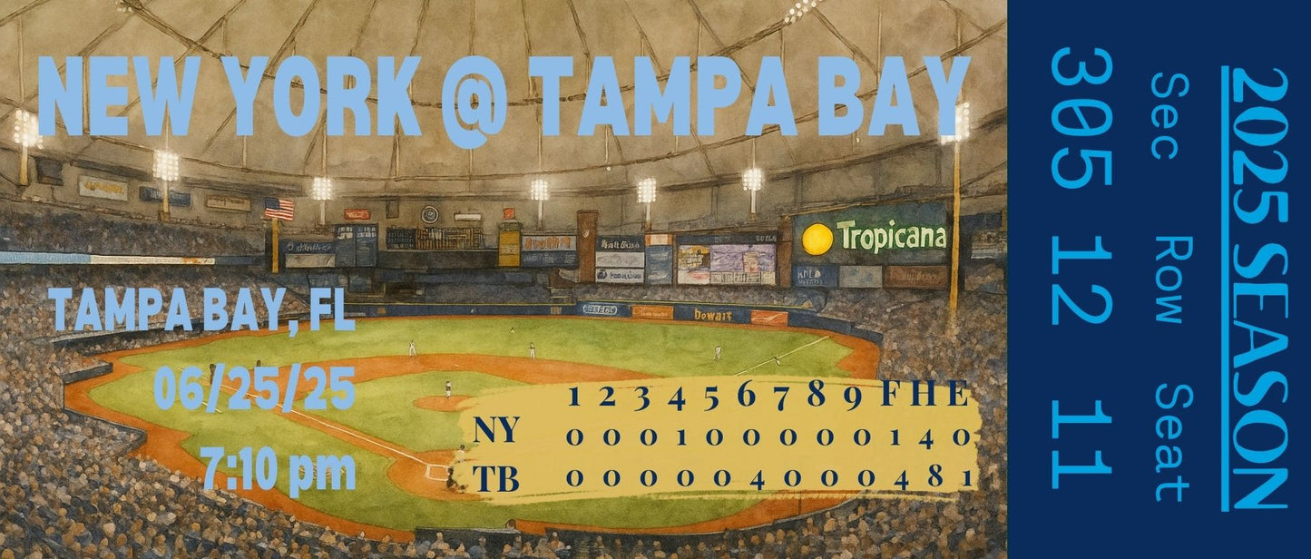 Tampa FanStubs