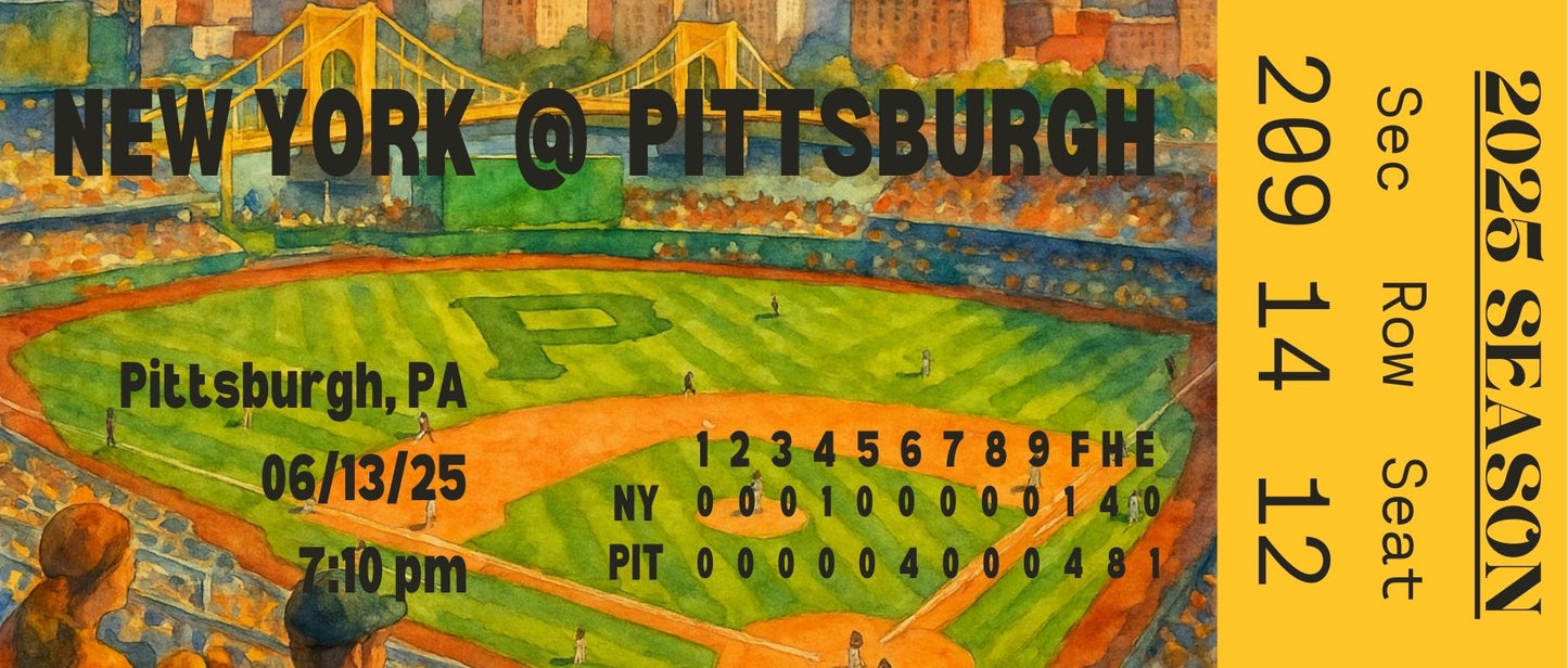 Pittsburgh FanStubs