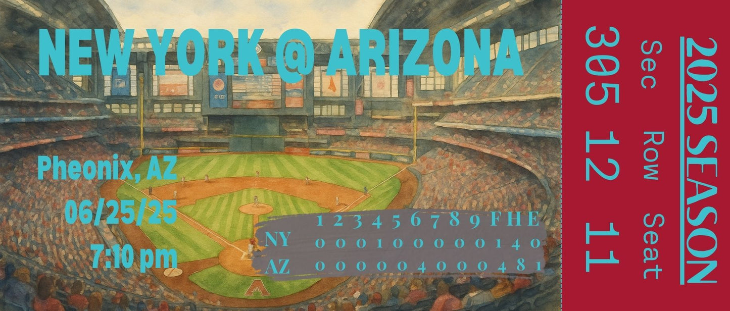 Arizona FanStubs