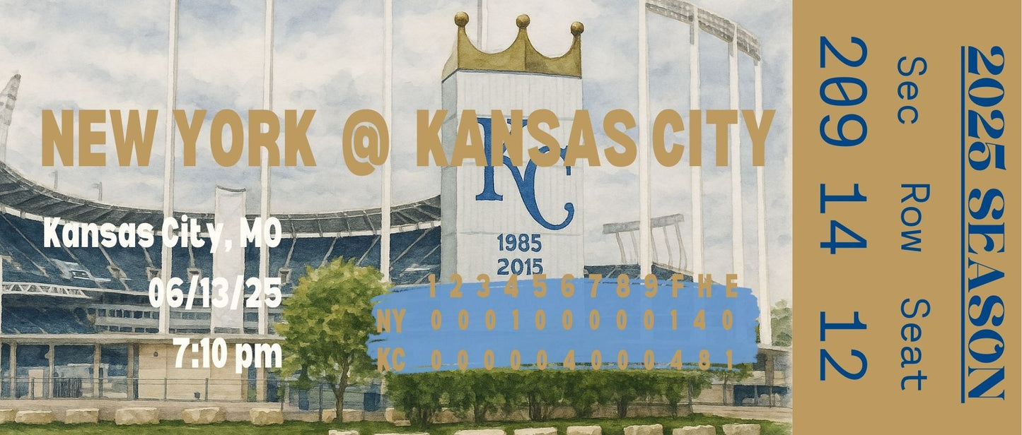 Kansas City FanStubs