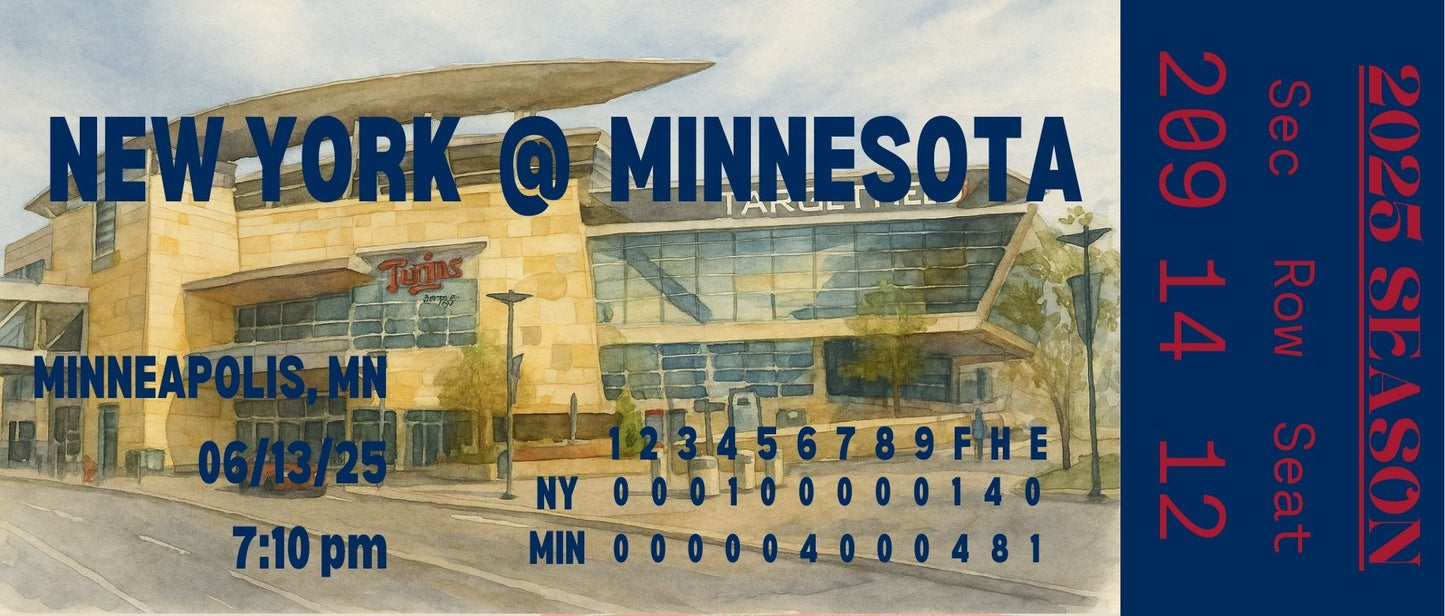 Minnesota FanStubs