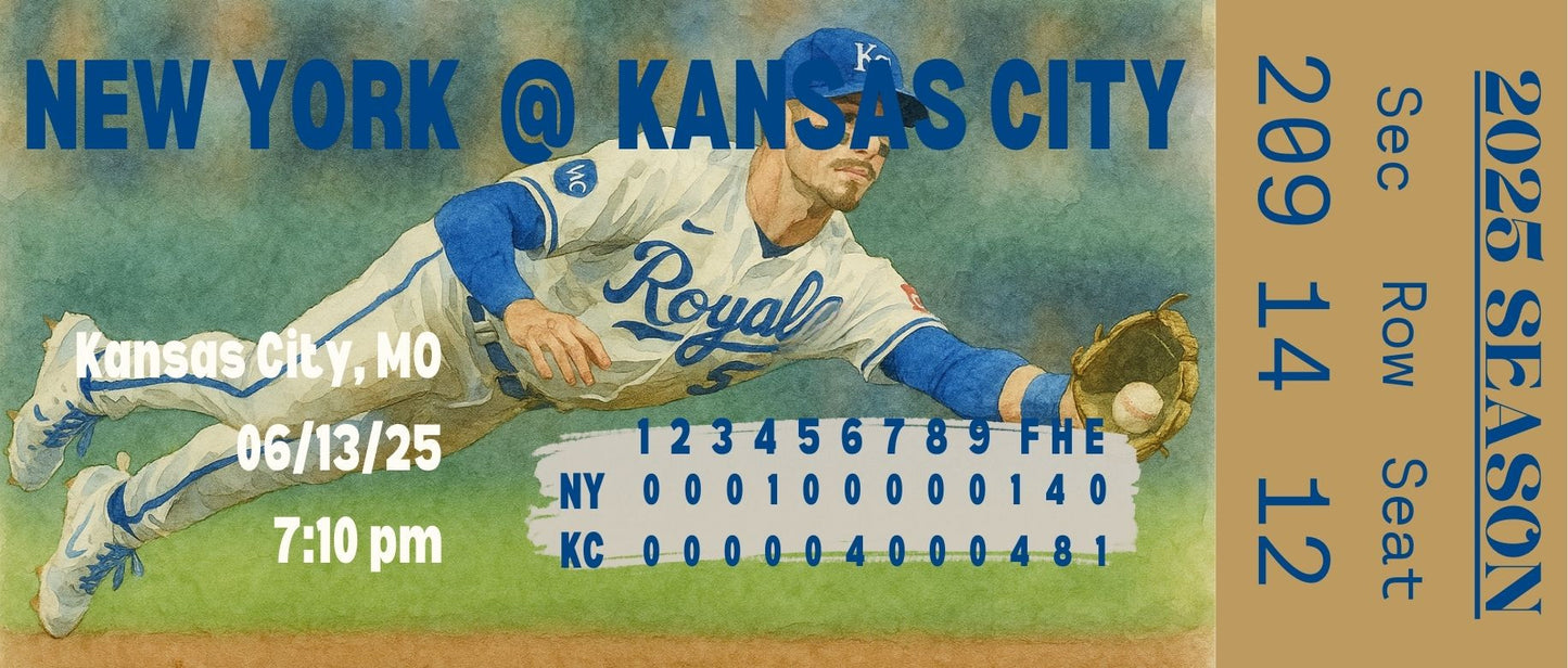Kansas City FanStubs
